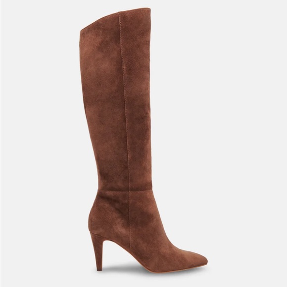Dolce Vita Shoes - Dolce Vita wide calf boots in suede leather (fits like a size 6)